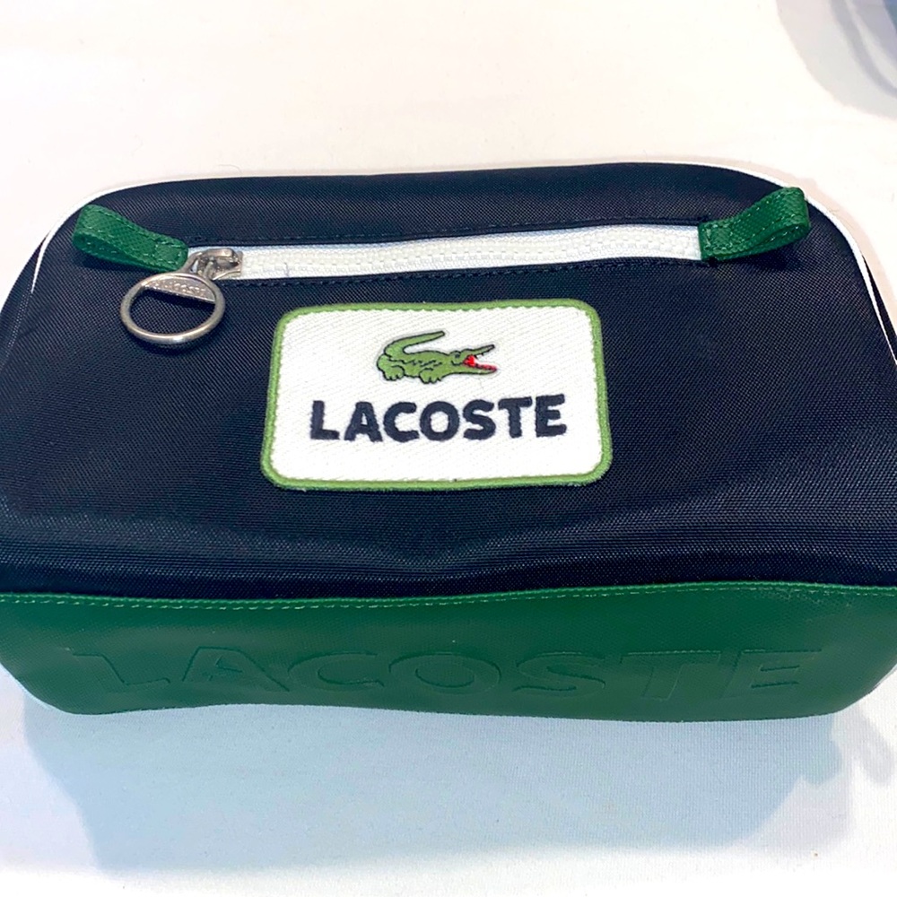 Lacoste toiletry bag Blue/Green New
